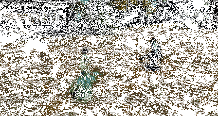 甘草轻挥法扇，光芒洒落，倒地队友缓缓起身