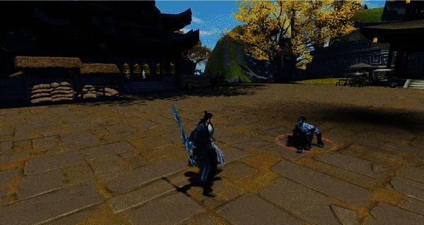 宋屿寒与邪影同时出剑，两道剑光交错斩向敌人