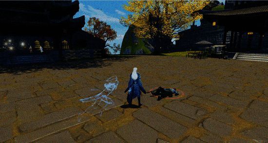 陆南亭腾空跃起，数十柄光剑从天而降