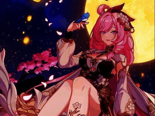 列车驶向远方的翁法罗斯地平线，天空中浮现巨大循环符号，象征旅程的开始