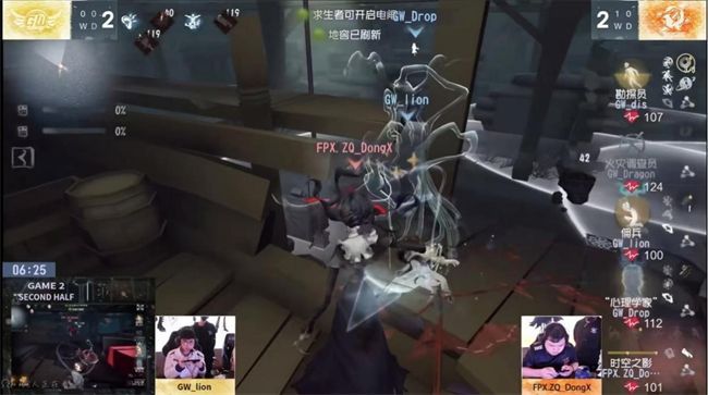 时空之影利用陶片传送在佣兵倒地瞬间精准叠满侵蚀度,完成压制起身动作