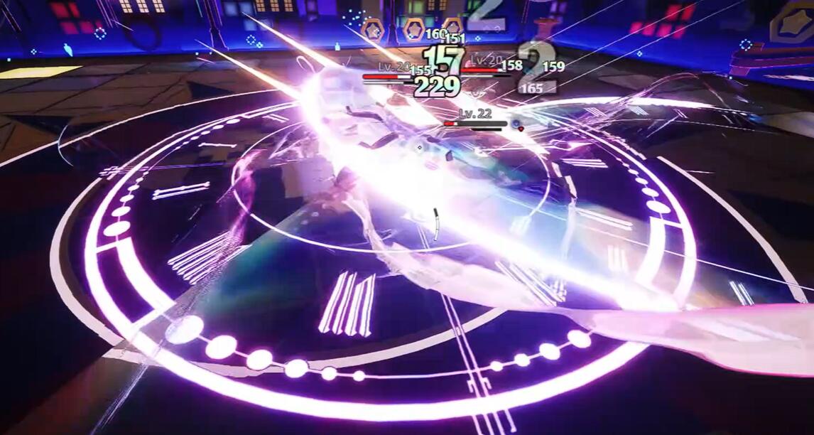 阵容对比信息图：左侧纯光队图标含光粒+藤蔓+齿轮，标注‘创生株+光蚀’；右侧混伤队图标含剑刃+十字架+怀表，标注‘物理破甲+双盾+时停控场’