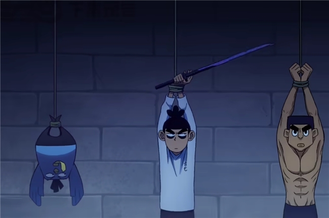 《伍六七》IP生态全景图信息长图：左侧动画五季时间轴，中部延伸出漫画/游戏/音乐/快闪店/巡演五大分支，末端汇聚为地球图标，标注‘190国覆盖’