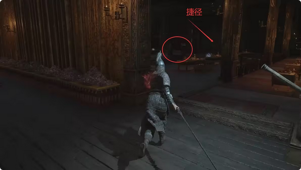 战斗场景：女武者腾空跃斩，弓手在后方张弓搭箭，地面散落冰晶与血迹