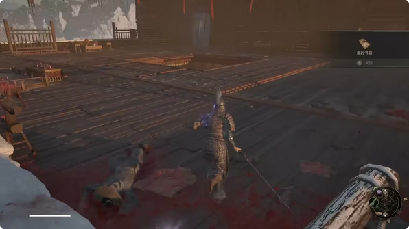 俯视角展示：平台四角分别标注道具图标——书信、符箓、面点、蜂巢，地面绘有暗红色阵法纹路